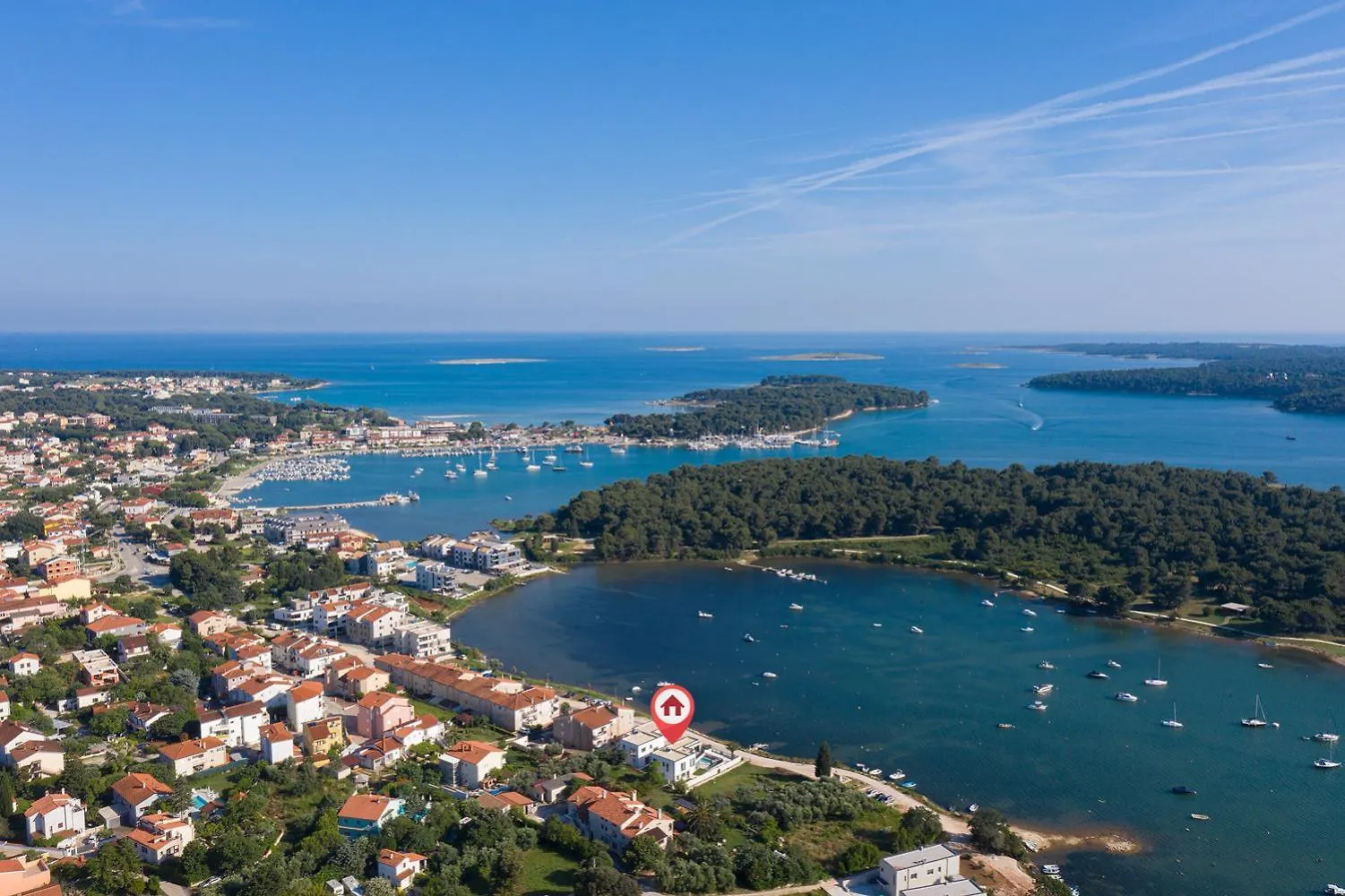 Villa Estrella In Medulin For 10 People With Sauna & Whirpool Just 6 M From The Sea Croacia